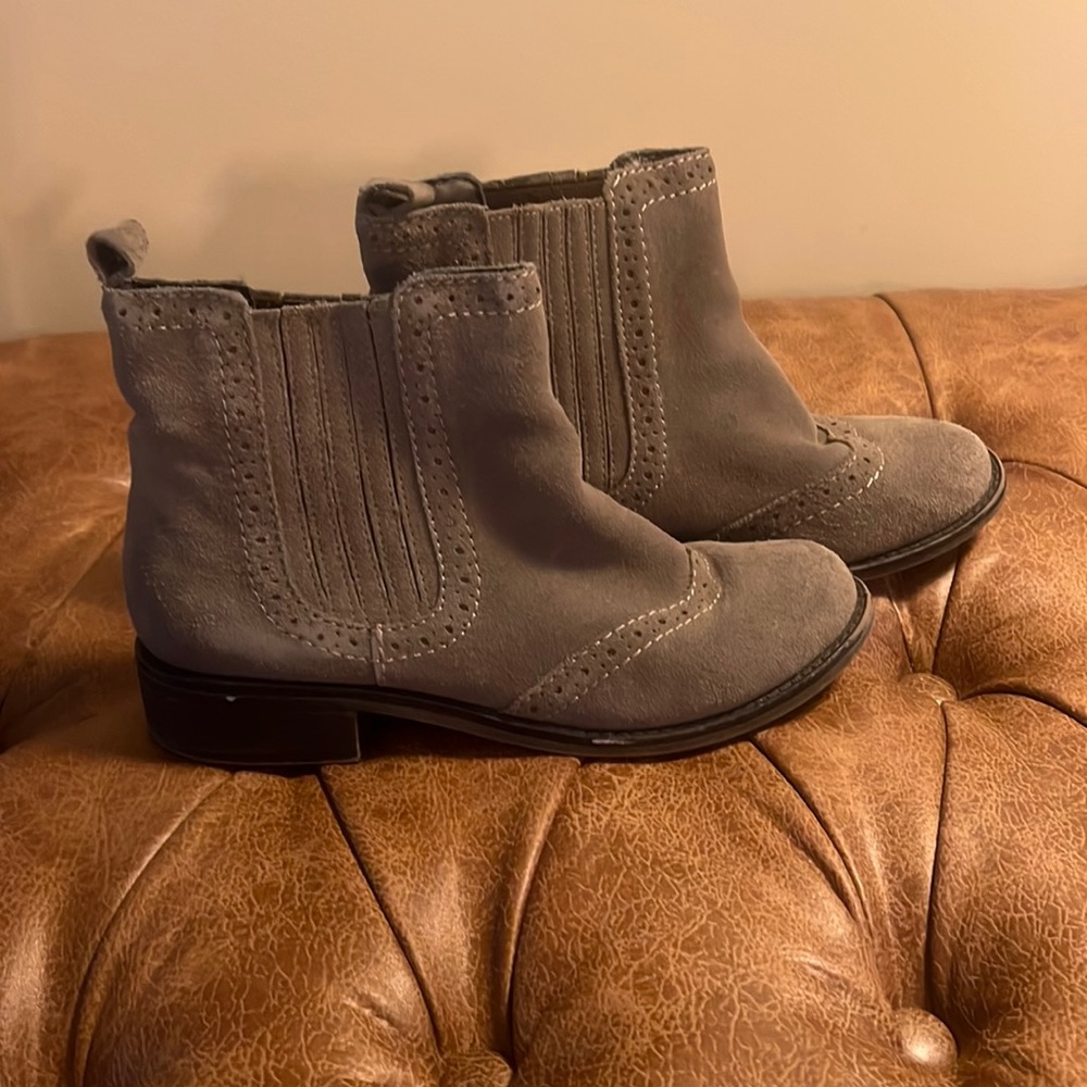 ShoeMint suede bootie. Size 8